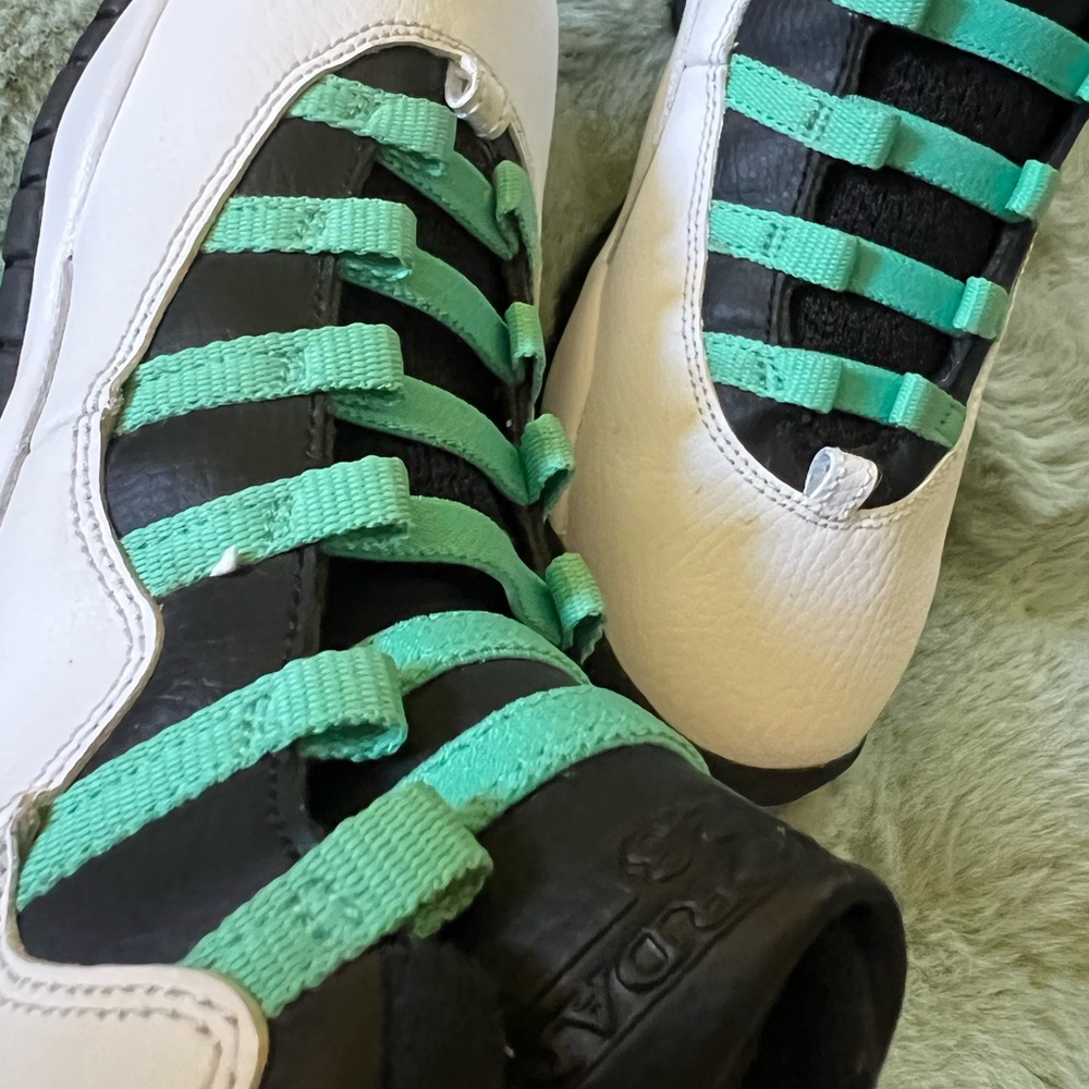 Air Jordan retro 10 verde Sneakers - Picture 4 of 6